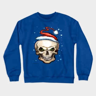 Christmas Skull Crewneck Sweatshirt